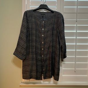 EUC! Eileen Fisher Linen Jacket